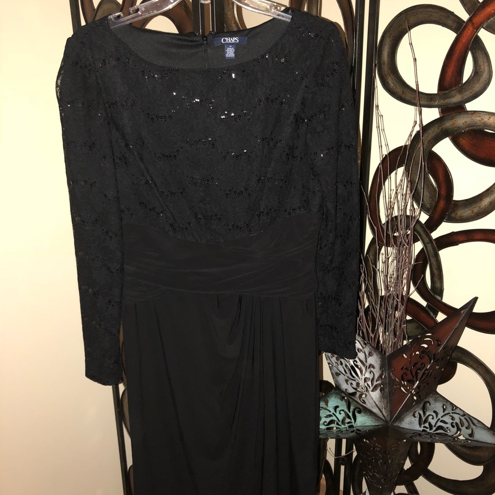 After 5 black dress